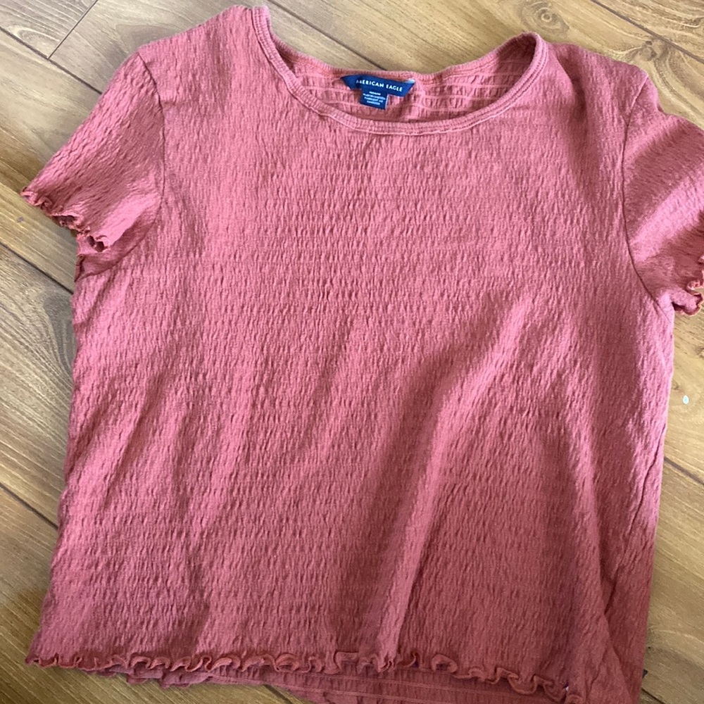 Coral, American eagle shirt size medium women